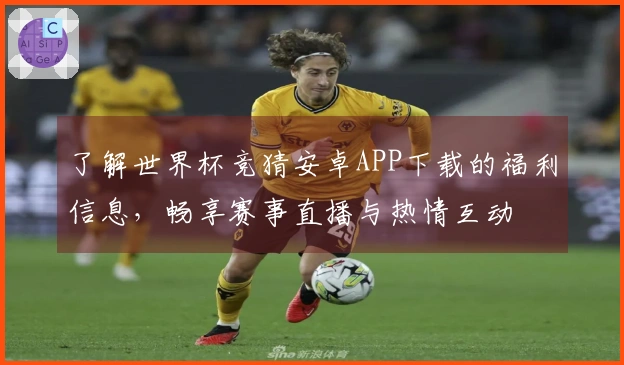 了解世界杯竞猜安卓APP下载的福利信息，畅享赛事直播与热情互动