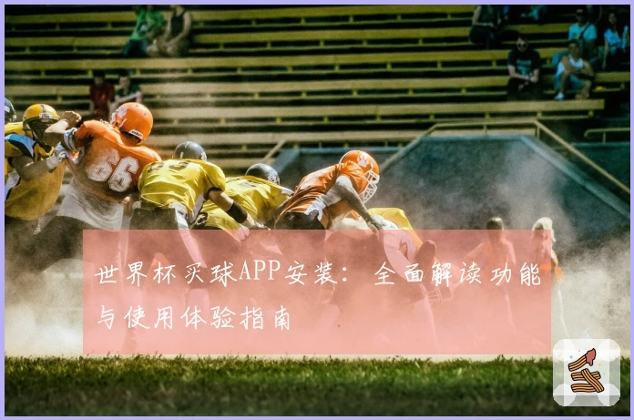 世界杯买球APP安装：全面解读功能与使用体验指南