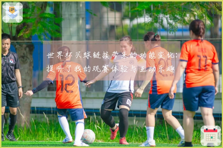 世界杯买球链接带来的功能变化：提升了我的观赛体验与互动乐趣